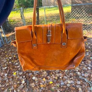 Vintage MK leather satchel. I do NOT have the tags or the card insert. $100